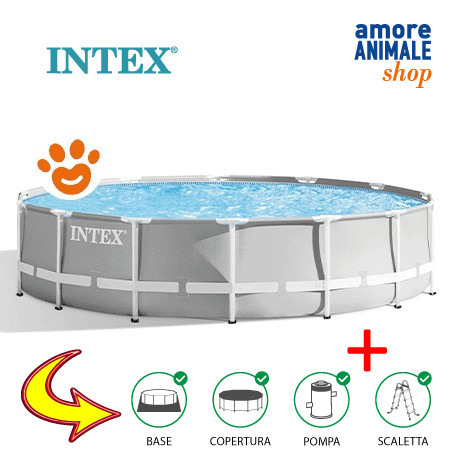 Intex piscina rotonda prisma - piscina,