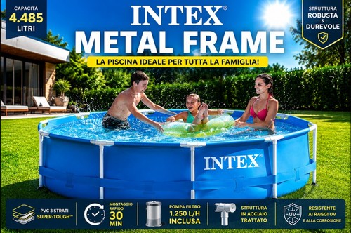 Piscina fuori terra intex - fuori,