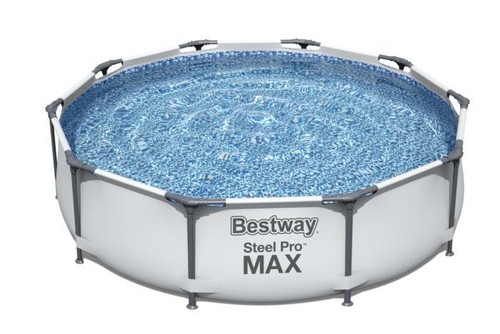Piscina bestway steel pro - steel, max