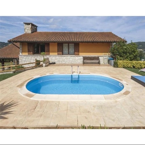 Piscina interrata ovale 500 - interrata,