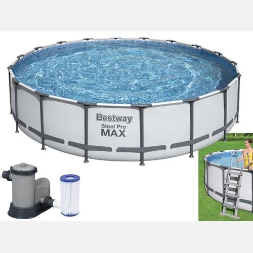 Piscina bestway tonda con - piscina,