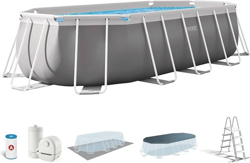 Intex piscina rettangolare - piscina,