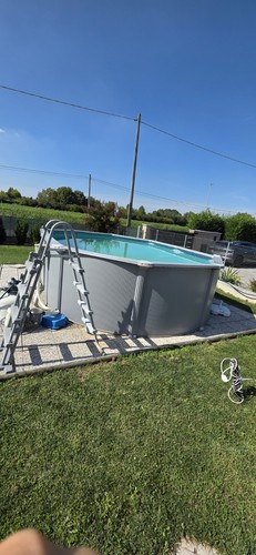 Piscina fuori terra 300x120cm - fuori,